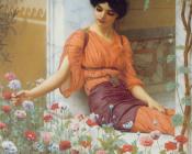 Summer Flowers - 约翰·威廉·格维得